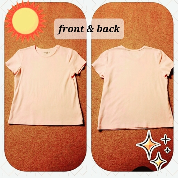 Crofts & Barrow Tops - SOFT COTTON PETITE TOP